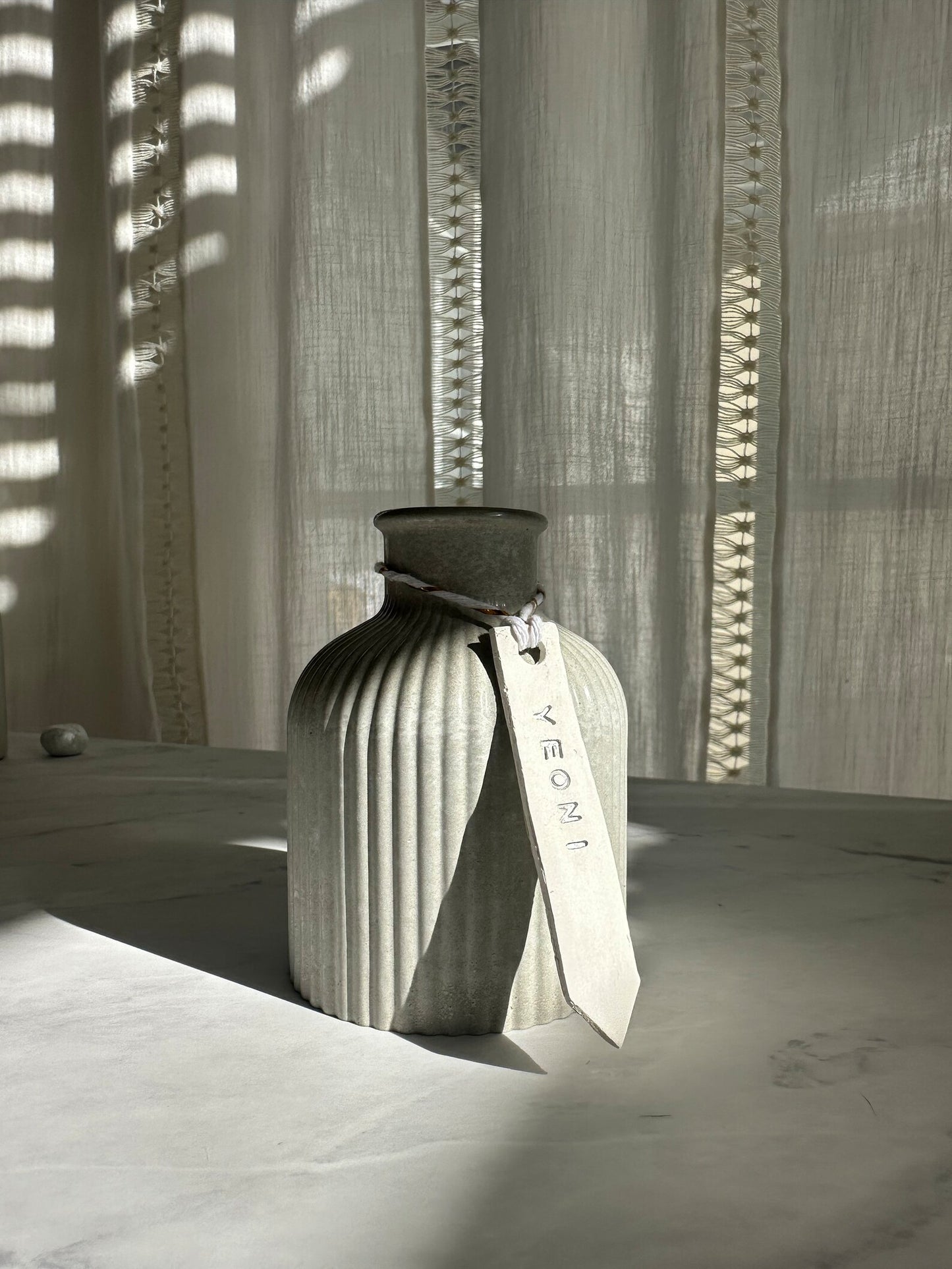 Minimalist Concrete Vase, 3 types