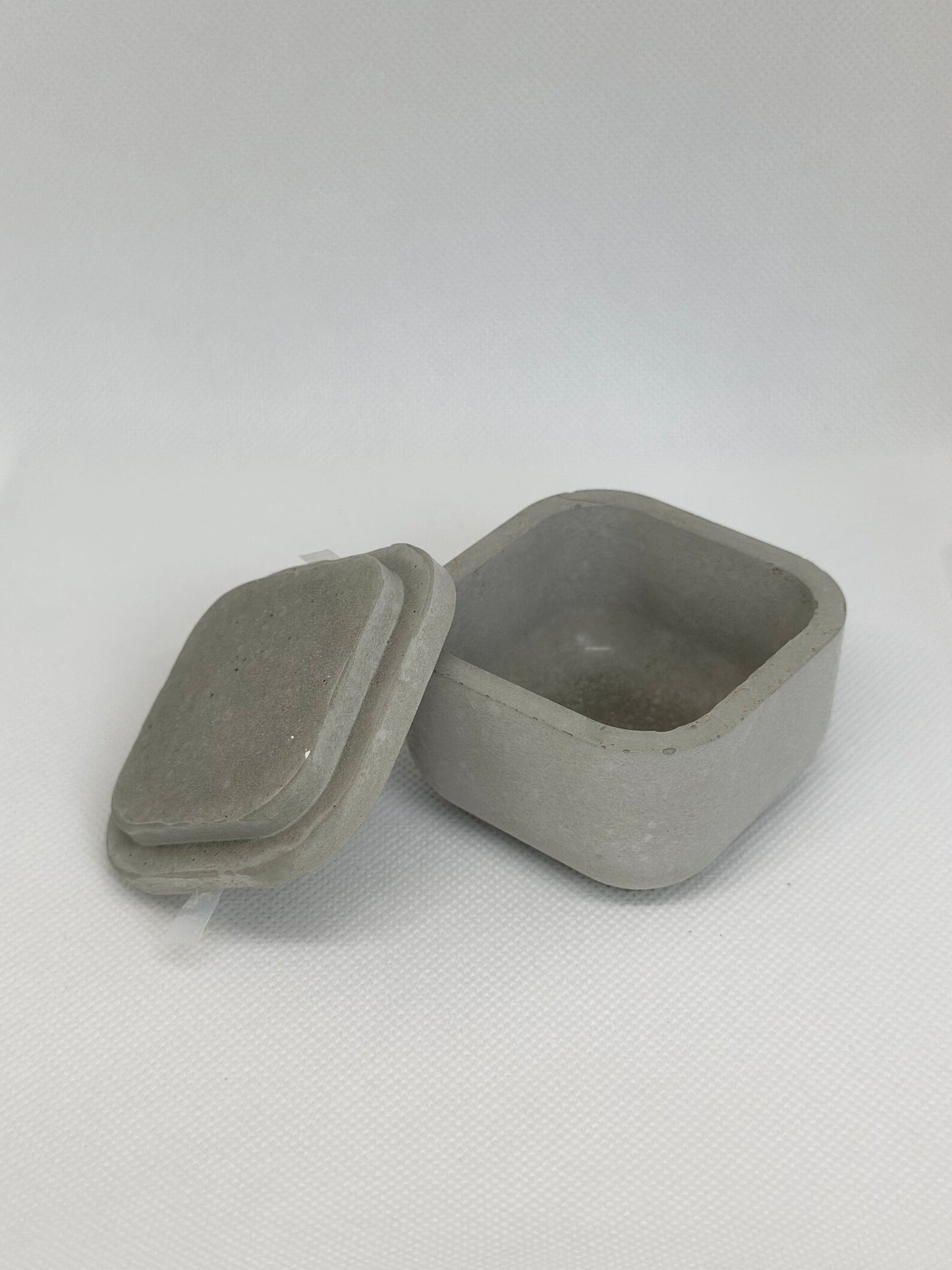 Concrete Mini Jar with Lid