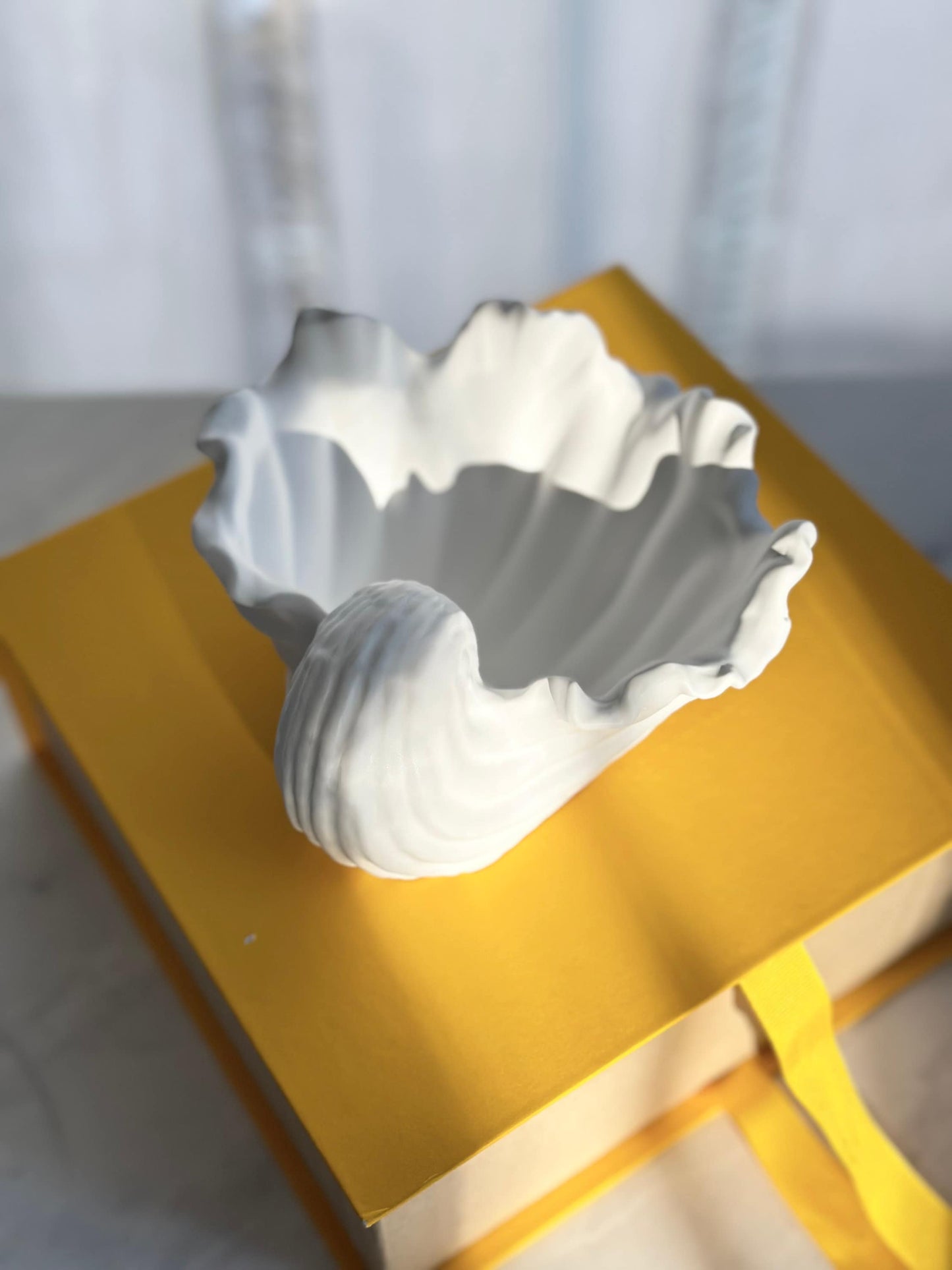 Shell Plaster Bowl