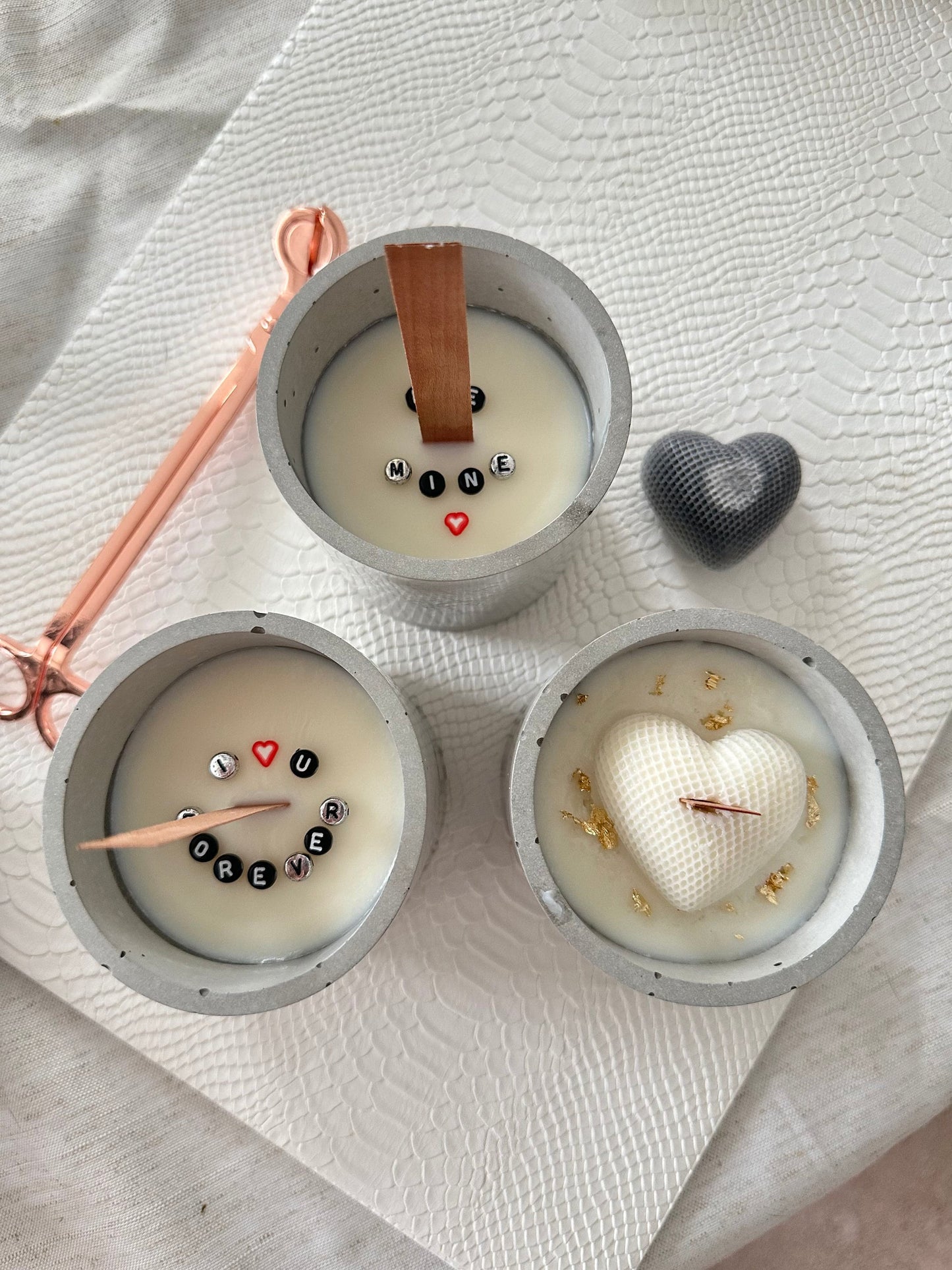 Secret Message Custom Candle