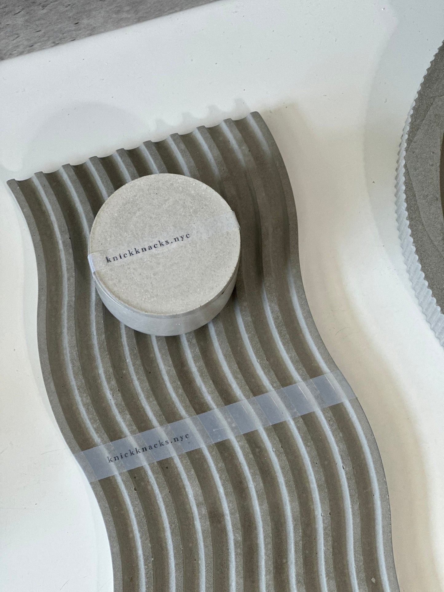 Concrete Mini Jar with Lid