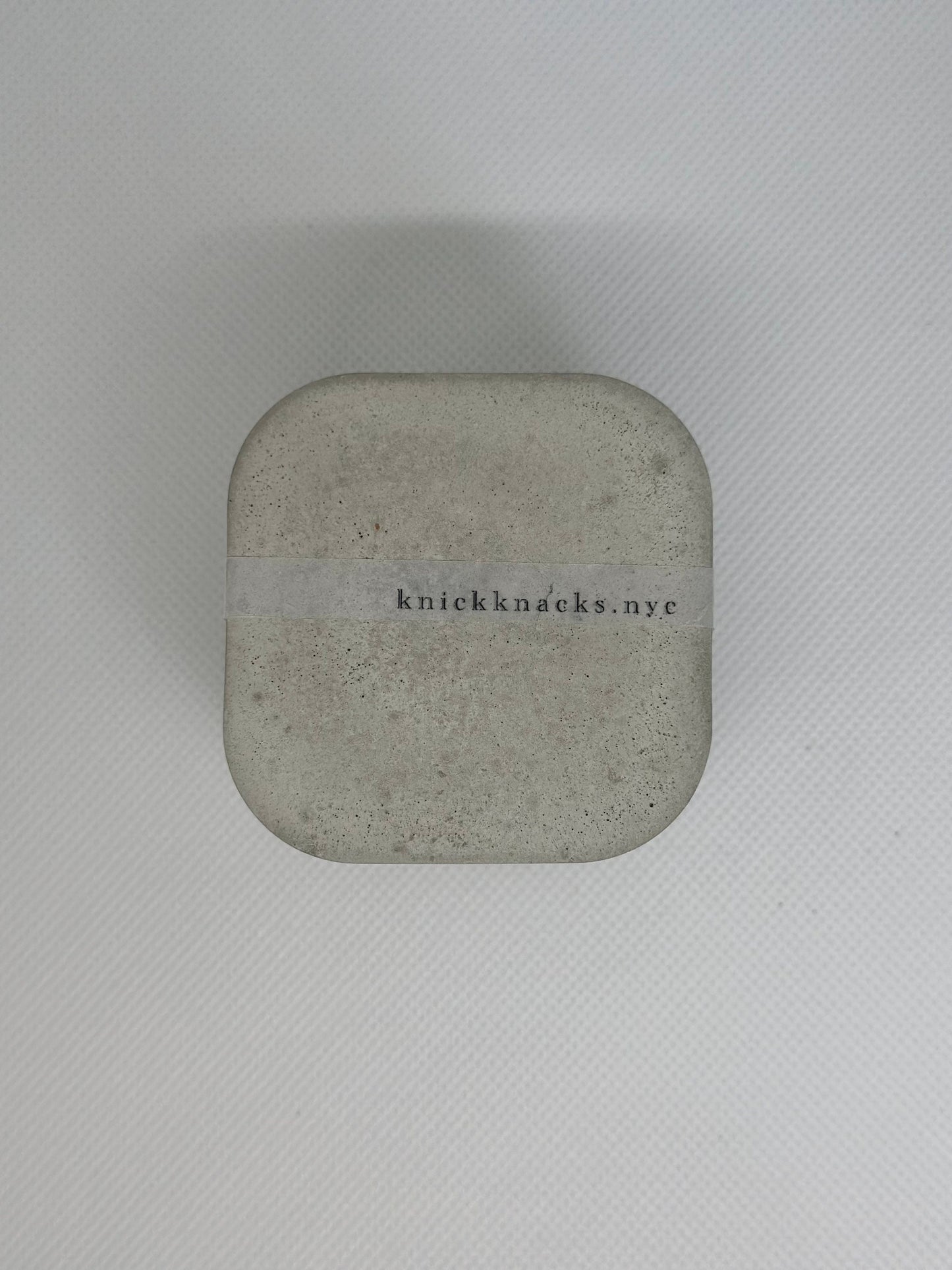 Concrete Mini Jar with Lid