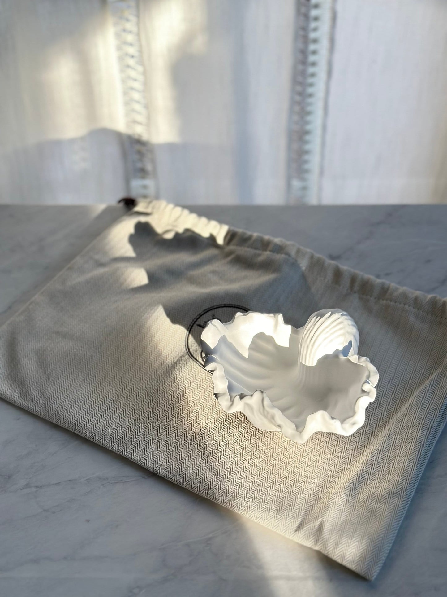 Shell Plaster Bowl