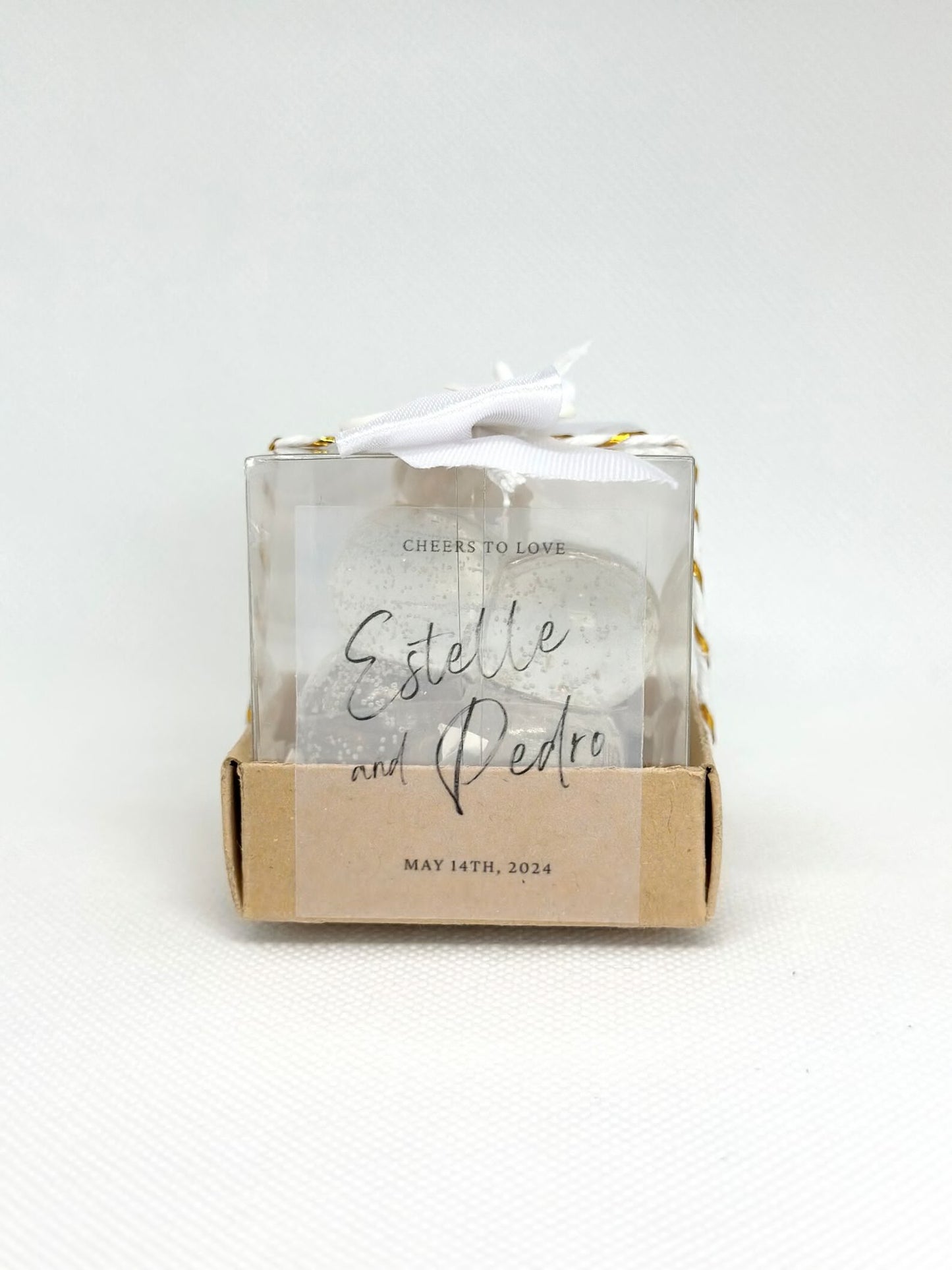 Special Gift Custom Gel Candle, Wedding Favors