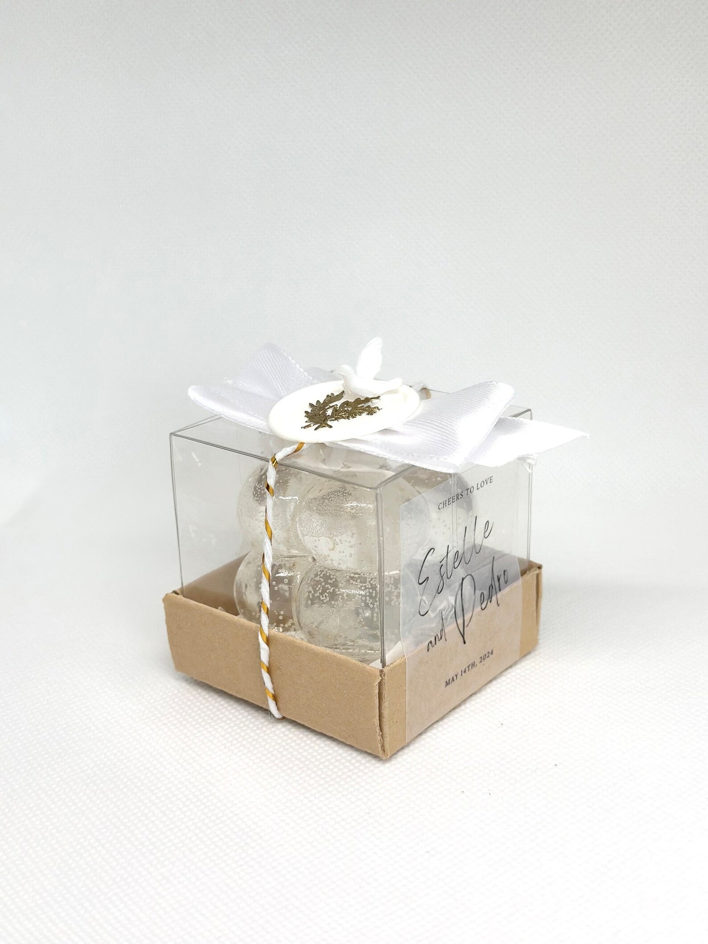 Special Gift Custom Gel Candle, Wedding Favors