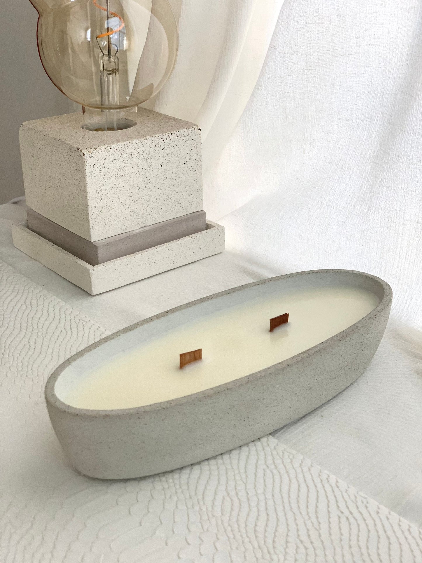 Oval Bowl Soy Candle