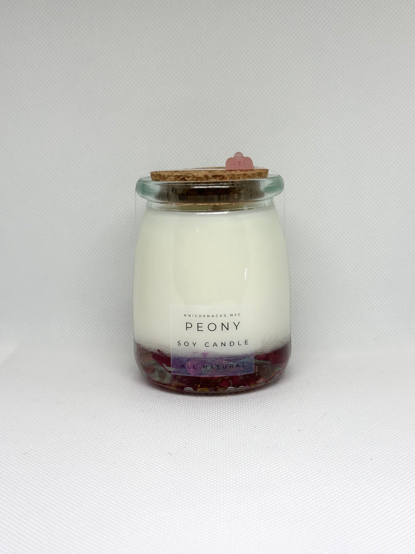 Milk Bottle Candle