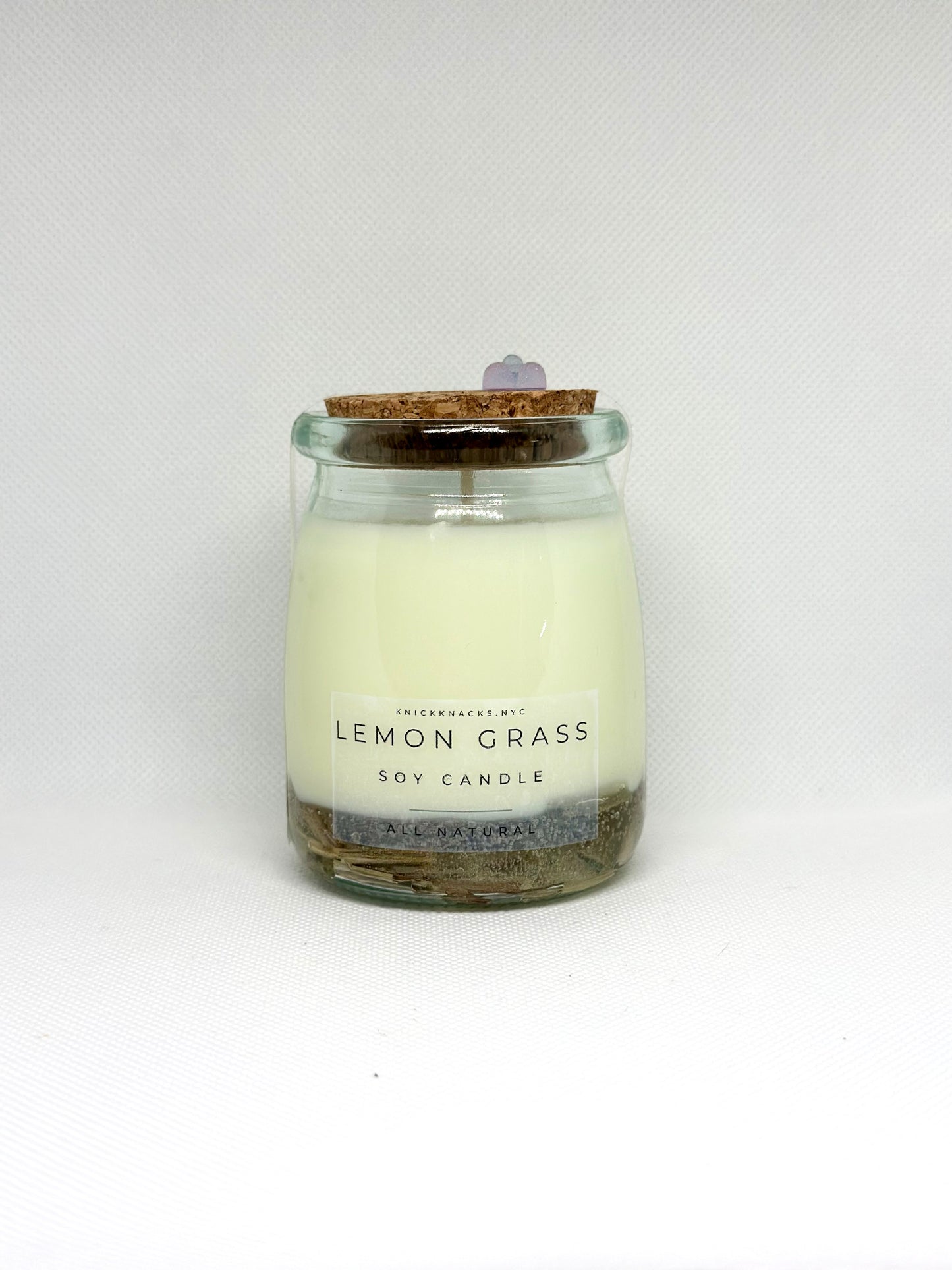 Milk Bottle Candle