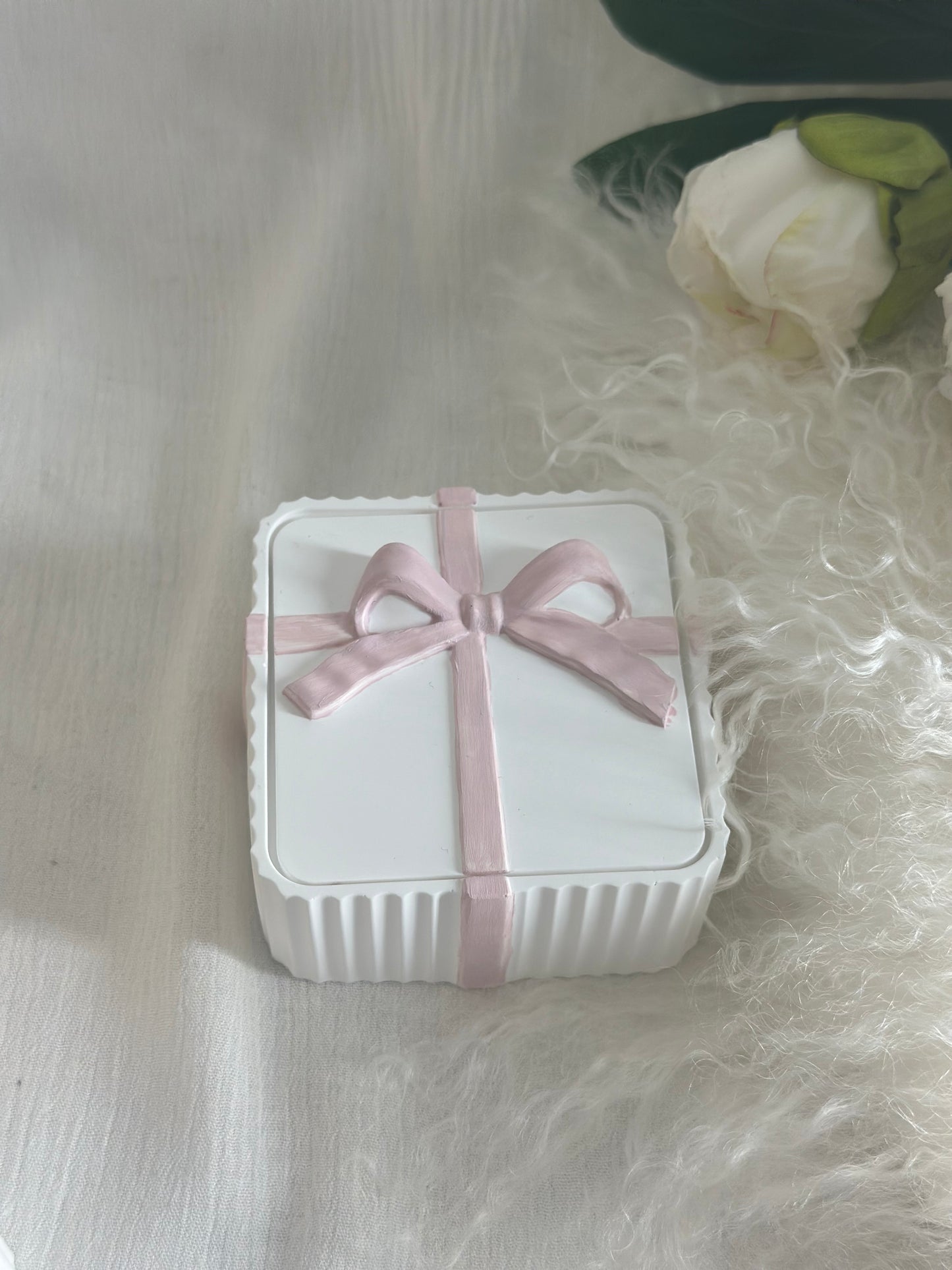 Pink Bow Coquette Jewelry Box