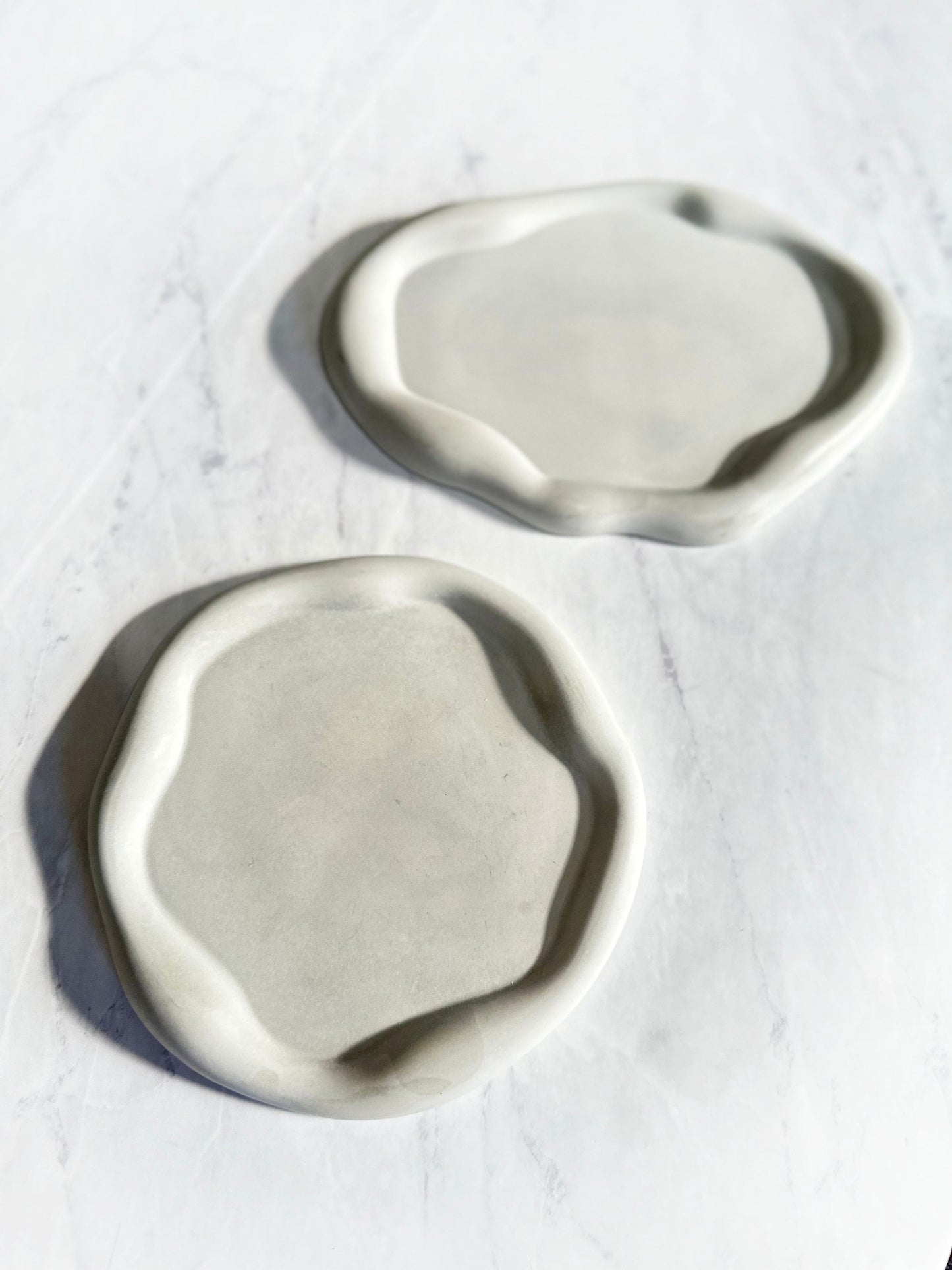 Cloud Irregular Concrete Tray