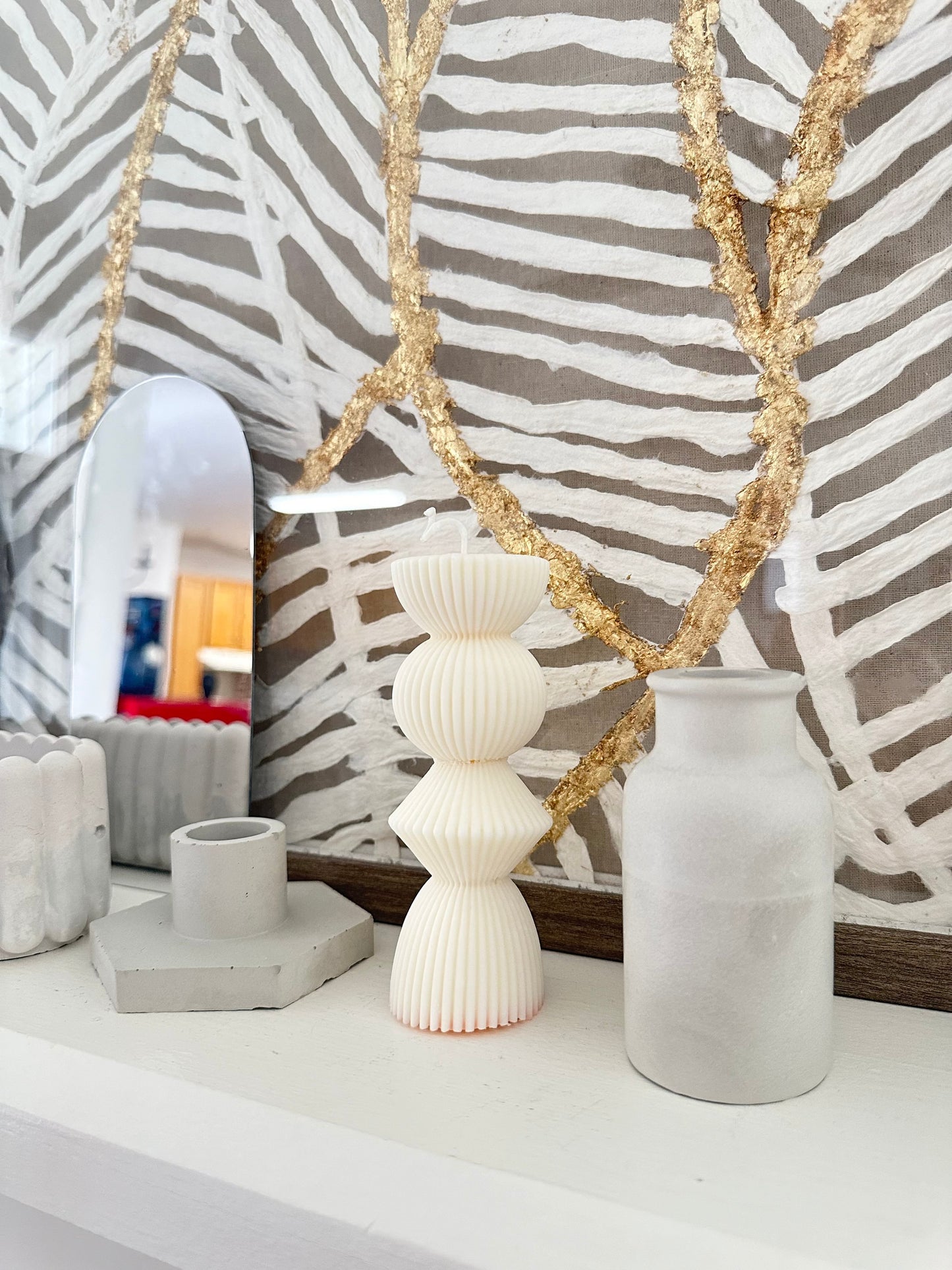 Minimalist Concrete Vase, 3 types