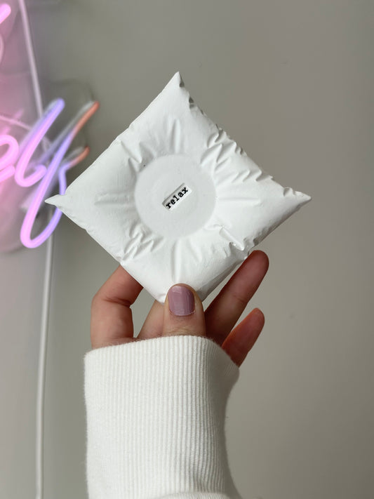 Relax Pillow Candle Holder