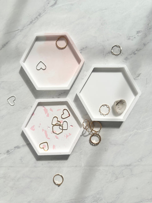 Hexagon Trinket Dish